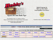 Tablet Screenshot of bobbysotr.com